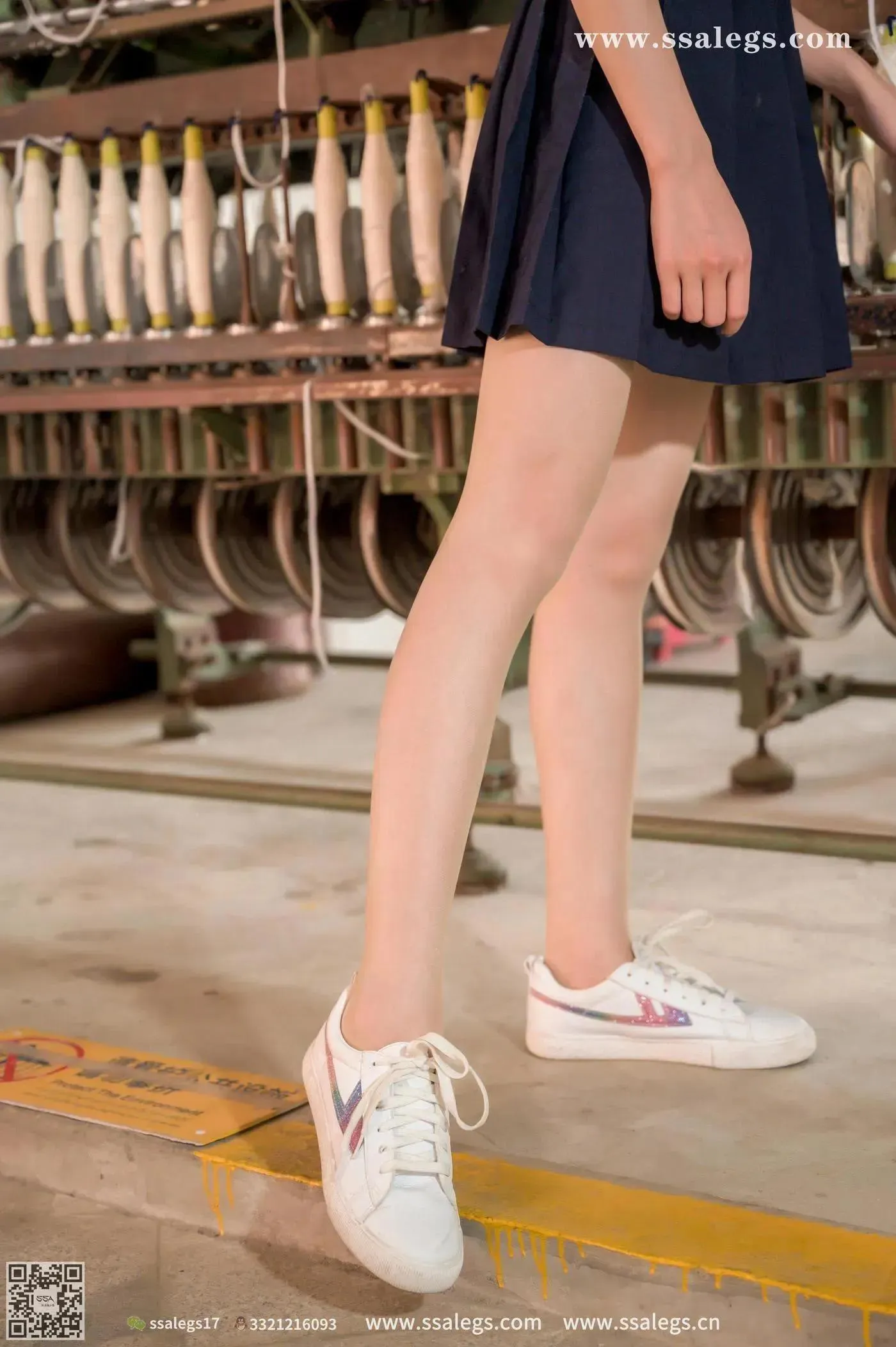 [SSA丝社]超清写真 NO.422 漫漫白色jk制服肉丝写真(下) [84P]插图2